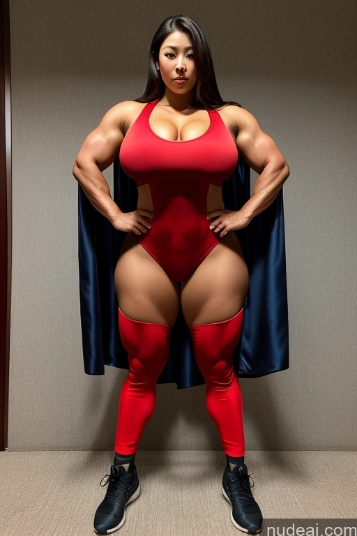 related ai porn images free for Thick Huge Boobs Big Hips Big Ass Muscular Superhero Suit Chinese Athlete