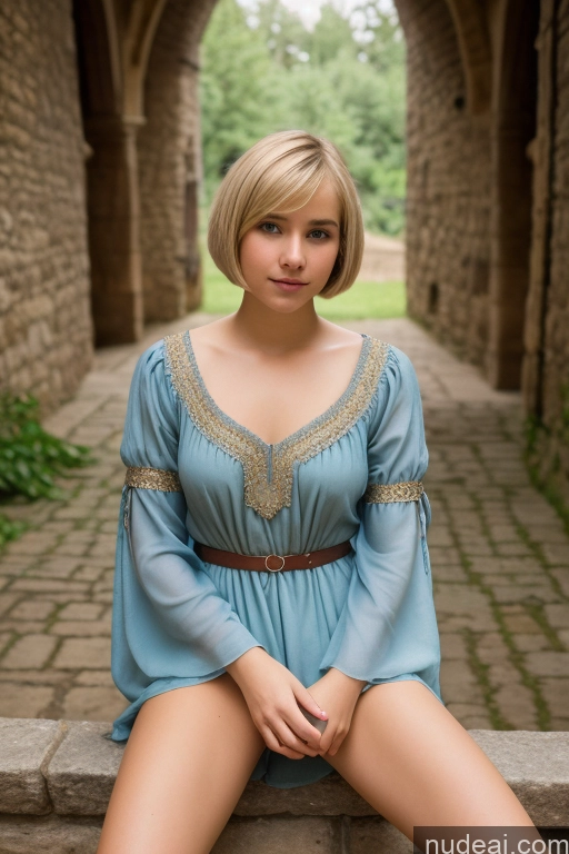 related ai porn images free for Medieval French Blonde Short Hair 18 Spreading Legs Tunic