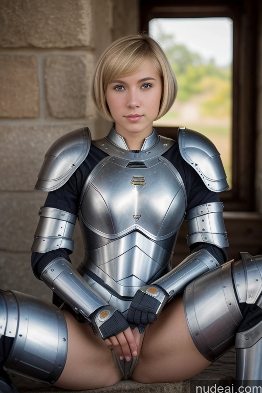 related ai porn images free for Medieval Sci-fi Armor French Blonde Short Hair 18 Spreading Legs