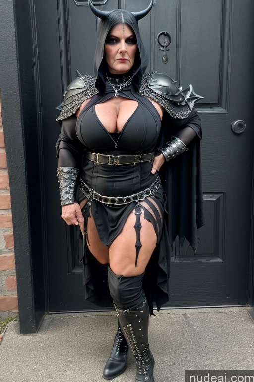 related ai porn images free for Thick Muscular Big Ass Big Hips Goth Fantasy Armor Devil Milf