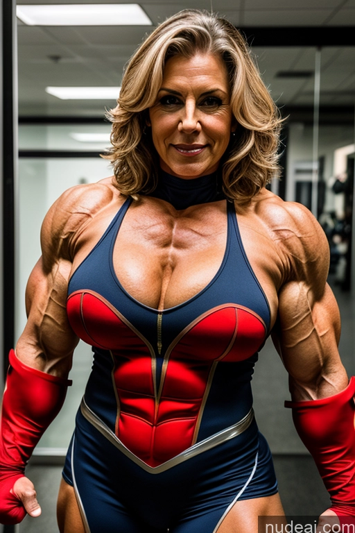 related ai porn images free for Superhero Milf Muscular Thick British