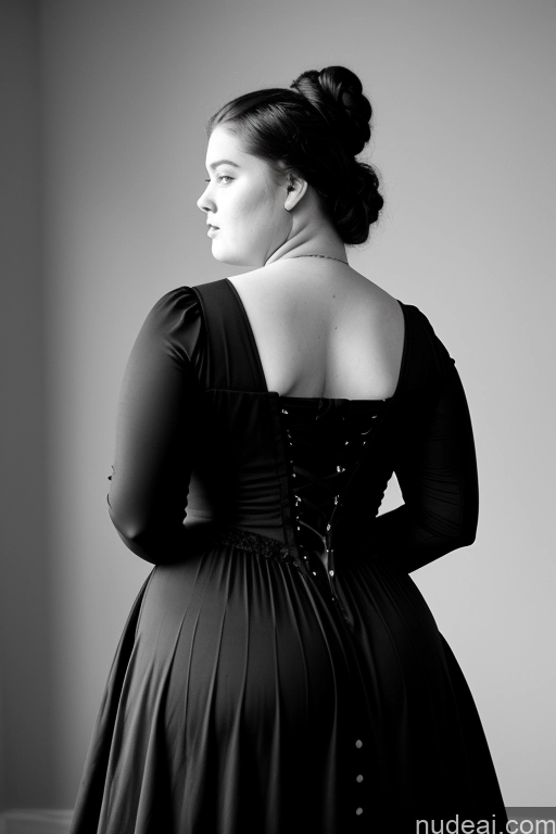 related ai porn images free for 18 Chubby Big Ass Big Hips Dress Back View Black And White Victorian