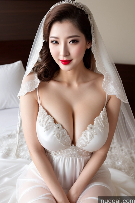 related ai porn images free for Korean Beautiful Lipstick Huge Boobs Fairer Skin Slicked Sexy Face Seductive Front View Wedding Nightgown Transparent Pearl Jewelry