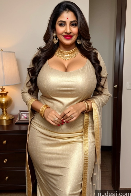 ai nude image of a close up of a woman in a gold dress posing for a picture pics of Beautiful Lipstick Big Ass Big Hips Pubic Hair Long Hair Indian Spreading Legs Diamond Jewelry Gold Jewelry Jewelry Pearl Jewelry 20s Huge Boobs Milf Salwar