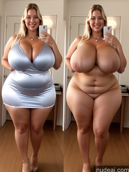 related ai porn images free for Model One Busty Huge Boobs Perfect Boobs Beautiful Thick Chubby Big Hips 30s Happy Laughing Scandinavian Mirror Selfie Bra Dress Cleavage Transparent Pearl Jewelry Onoff Satin