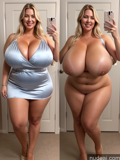 related ai porn images free for Model One Busty Huge Boobs Perfect Boobs Beautiful Thick Chubby Big Hips 30s Happy Laughing Scandinavian Mirror Selfie Bra Dress Cleavage Transparent Pearl Jewelry Onoff Satin