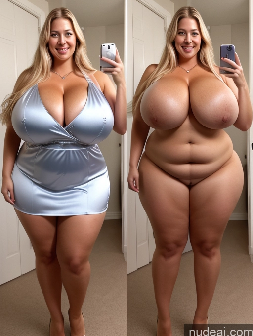 related ai porn images free for Model One Busty Huge Boobs Perfect Boobs Beautiful Thick Chubby Big Hips 30s Happy Laughing Scandinavian Mirror Selfie Bra Dress Cleavage Transparent Pearl Jewelry Onoff Satin