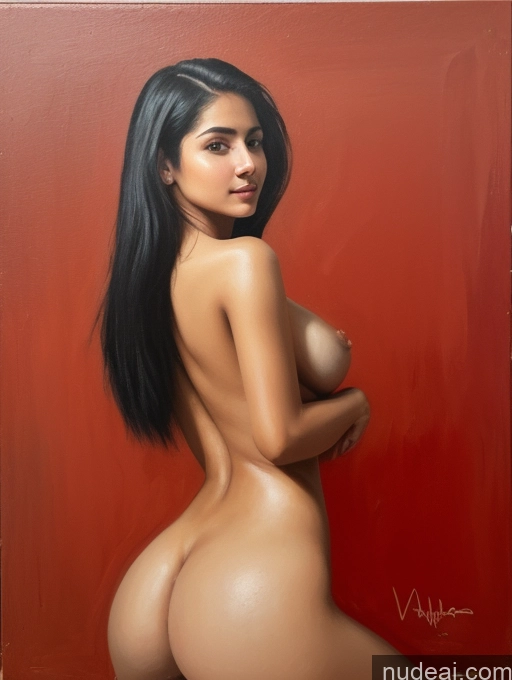 related ai porn images free for Huge Boobs Small Ass 18 Black Hair Straight Indian Painting