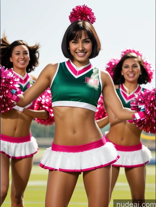 related ai porn images free for 18 Beautiful Skinny Tanned Skin Short Hair Laughing Happy Cheerleader Front View Indian Black Hair