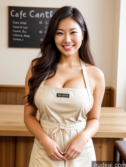 related ai porn images free for Busty Beautiful Thick Apron Happy Cleavage Nude Cafe Model Asian Soft Anime