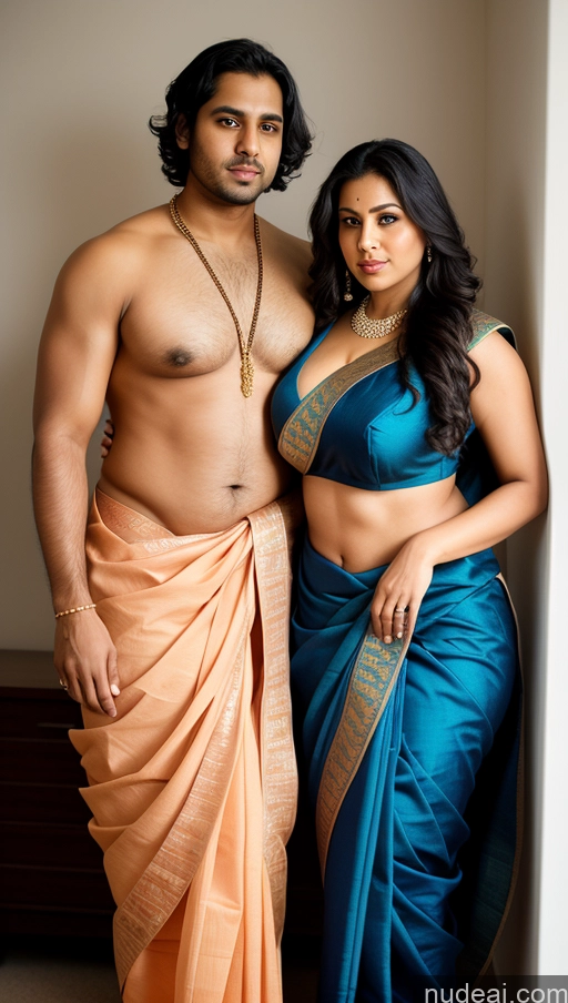 related ai porn images free for Woman + Man Busty Beautiful Big Ass Thick Big Hips Perfect Body 20s Serious Black Hair Bedroom Sari