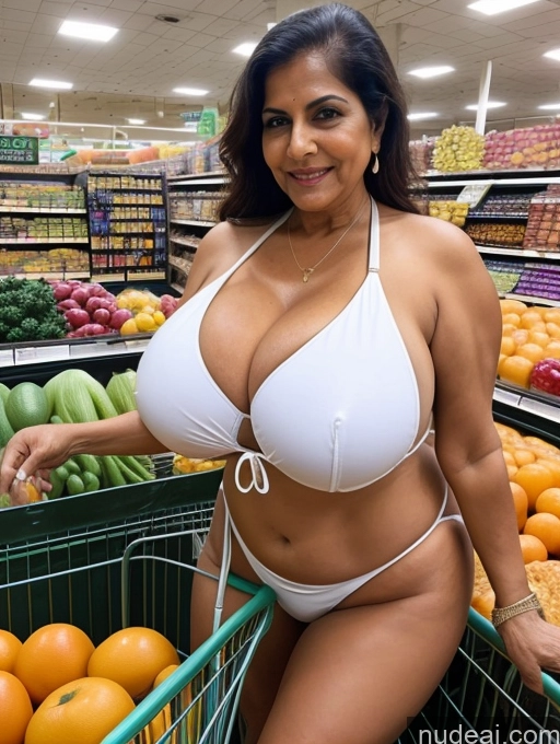 related ai porn images free for Busty Huge Boobs 70s Indian Grocery Microkini