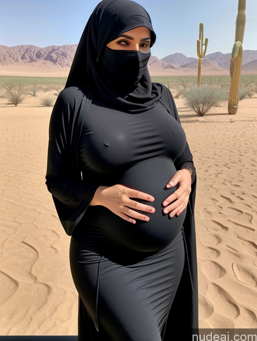 related ai porn images free for Huge Boobs Perfect Body Pregnant Arabic Oasis Niqab