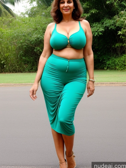 ai nude image of a pregnant woman in a green dress walking down the street pics of One Indian Milf 30s Big Ass Big Hips 60s Perfect Boobs Beautiful Perfect Body Pubic Hair