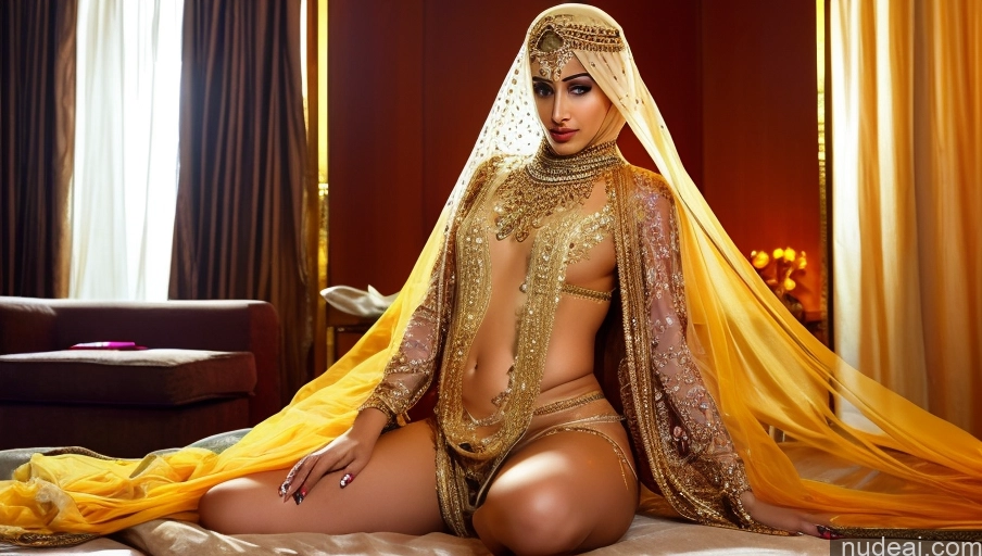 related ai porn images free for Woman Trans Girl With Erect Penis Front View Indian Gold Jewelry Transparent Spreading Legs Pajamas Niqab