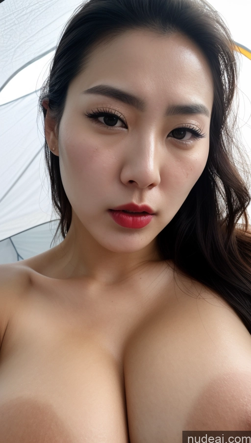 related ai porn images free for Woman Huge Boobs Beautiful Lipstick Fairer Skin Black Hair Slicked Korean Tent Close-up View Cumshot Detailed Angry Sexy Face