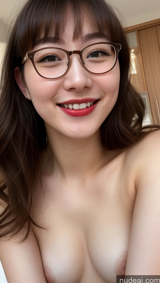 related ai porn images free for Small Tits Woman 18 Close-up View Spreading Legs Short Fairer Skin Happy Chinese Lipstick Glasses Pubic Hair Bangs