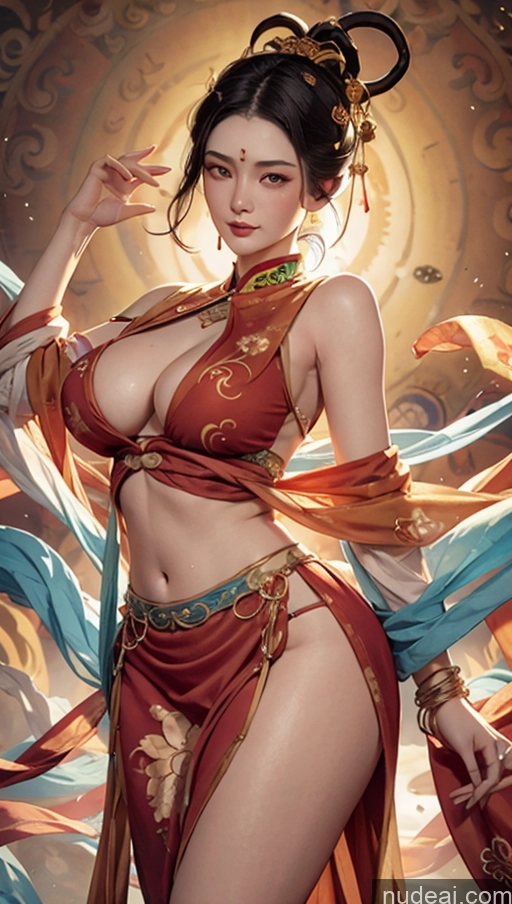 Athlete Perfect Boobs Beautiful Big Ass Big Hips Perfect Body Afingering 40s Sexy Face Black Hair Long Hair German Mixed Patterns Of Text And Emoji Front View Detailed Dunhuang (敦煌) V1 Tall Thick