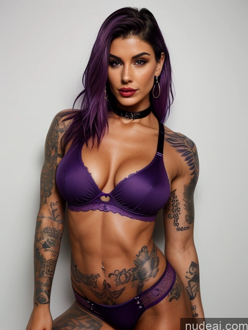 related ai porn images free for Choker Purple Hair Perfect Boobs Muscular Big Ass Lipstick Tattoos Perfect Body Middle Eastern