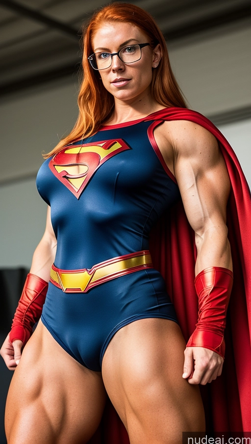 related ai porn images free for Superhero Ginger Irish Busty Glasses Abs 18 Muscular Powering Up Small Tits Bodybuilder