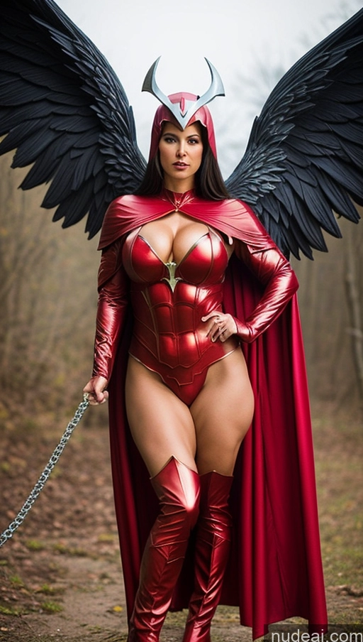 related ai porn images free for Angel Fantasy Armor Busty Abs Muscular Superhero Superheroine