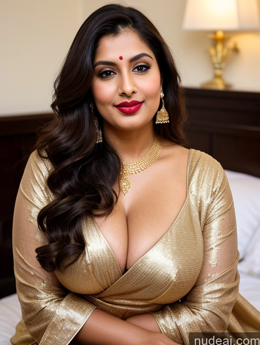 related ai porn images free for Milf Busty Beautiful Lipstick Chubby Thick 20s Happy Seductive Brunette Long Hair Bedroom Front View Sari Cleavage Diamond Jewelry Gold Jewelry Detailed Big Hips Pouting Lips British T-pose