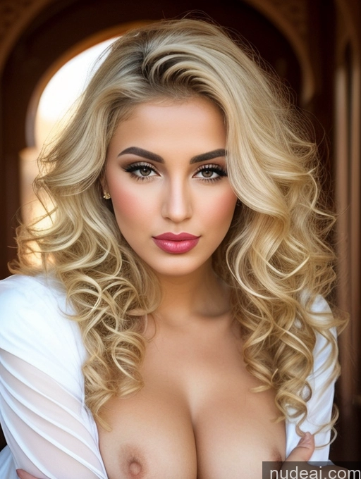 related ai porn images free for Pouting Lips Straddling Arabic Blonde Curly Hair One Angel