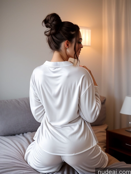 related ai porn images free for Big Ass Hair Bun Back View Pajamas Cumshot