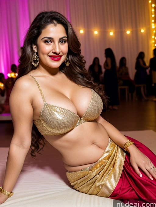 related ai porn images free for Milf Busty Beautiful Lipstick Chubby Thick Big Hips Fairer Skin 20s Happy Seductive Brunette Long Hair Party Front View Cleavage Diamond Jewelry Gold Jewelry Bright Lighting Detailed Spreading Legs British Sari