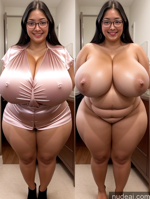 related ai porn images free for Woman One Huge Boobs Perfect Boobs Beautiful Glasses Small Ass Perfect Body Black Hair Indonesian 30s Happy Satin Busty Thick Chubby Fat Onoff