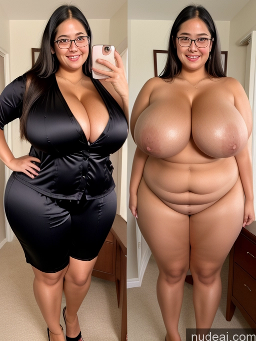 related ai porn images free for Woman One Huge Boobs Perfect Boobs Beautiful Glasses Small Ass Perfect Body Black Hair Indonesian 30s Happy Satin Busty Thick Chubby Fat Onoff