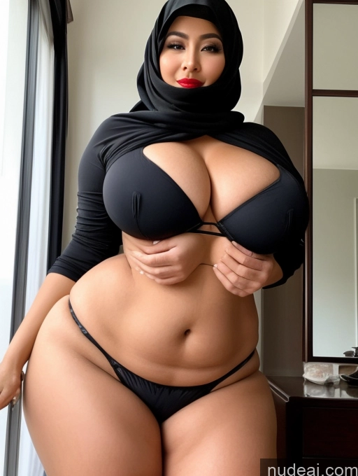 related ai porn images free for Milf One Busty Huge Boobs Beautiful Lipstick Big Ass Perfect Body Oiled Body 40s Seductive Sexy Face Asian Front View Niqab