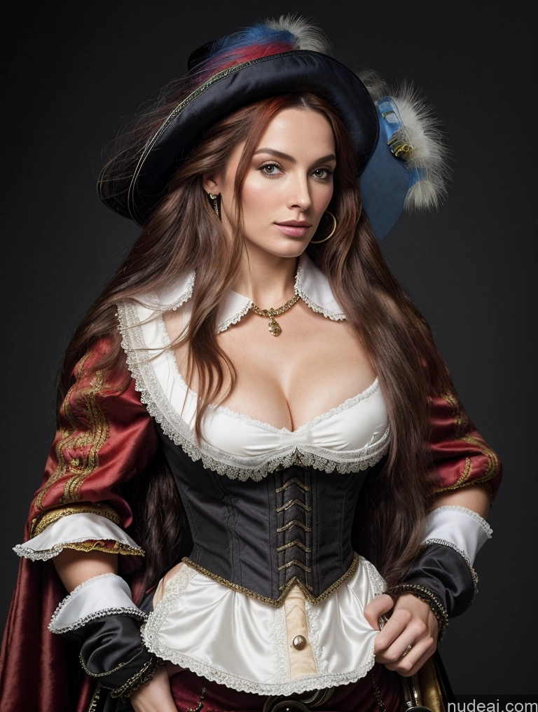 related ai porn images free for Perfect Boobs Perfect Body White French Musketeer Dress