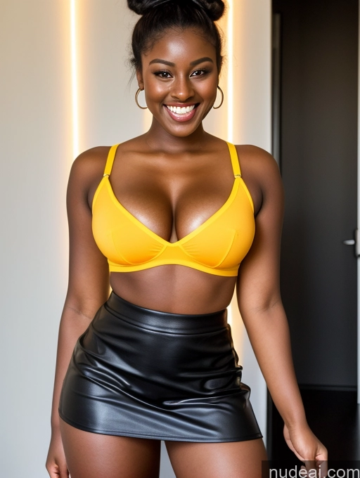 related ai porn images free for Busty 18 Laughing Sexy Face Mini Skirt Bright Lighting Dark Skin Black Hair Hair Bun