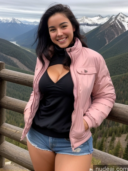 related ai porn images free for Perfect Boobs Perfect Body 18 Happy Black Hair Big Ass Mountains Jacket