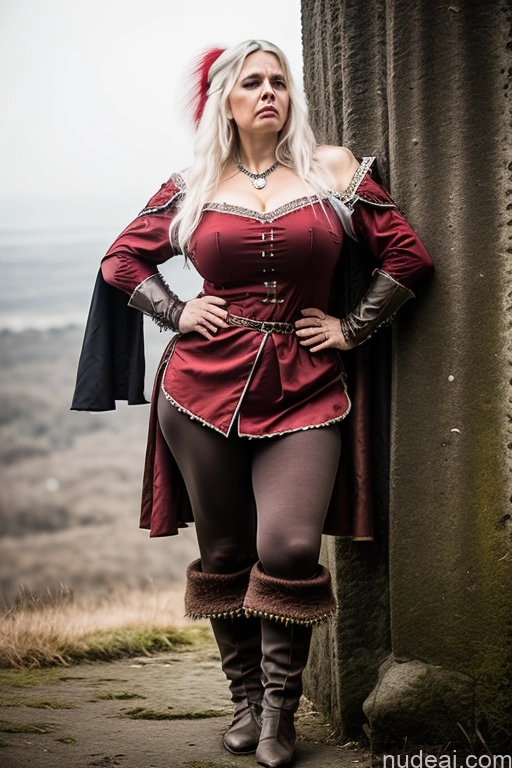 related ai porn images free for Film Photo Dark Fantasy Fantasy Armor Lumberjack Medieval Dark_Fantasy_Style French Musketeer Dress Milf Huge Boobs Big Ass Big Hips Pouting Lips Angry White Hair Long Hair German