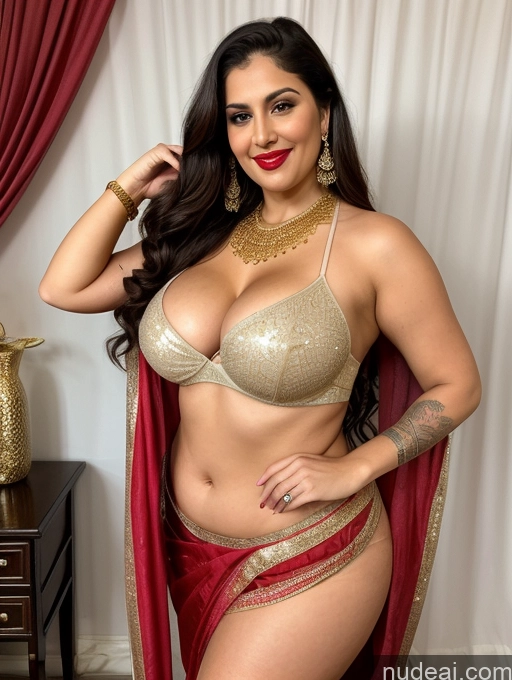 related ai porn images free for Milf Busty Beautiful Lipstick Chubby Thick Big Hips 20s Happy Seductive Brunette Long Hair Russian Party Front View Sari Cleavage Gold Jewelry Detailed T-pose Tattoos Fairer Skin