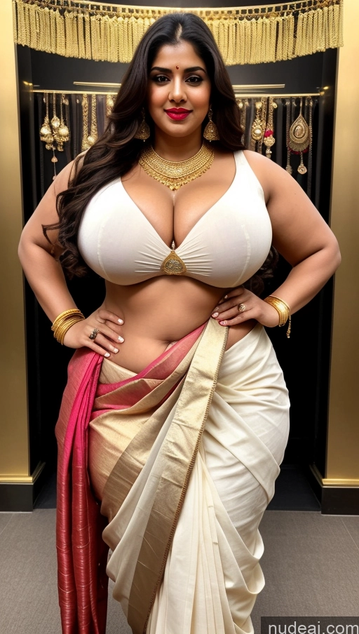 related ai porn images free for Huge Boobs Big Ass Lipstick Abs Chubby Fairer Skin Indian Long Hair Gold Jewelry Sari