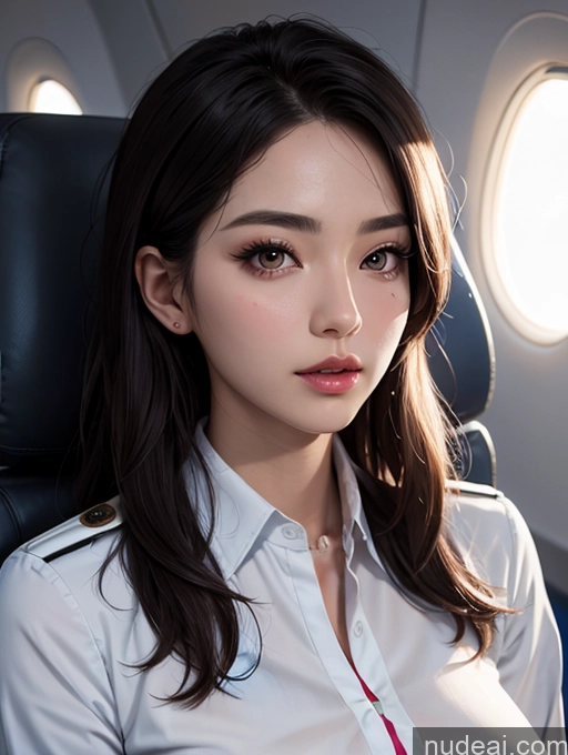 related ai porn images free for Korean Perfect Boobs Flight Attendant