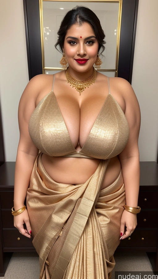 related ai porn images free for Huge Boobs Big Ass Abs Chubby Lipstick Fairer Skin Sari Cleavage Beautiful Gold Jewelry