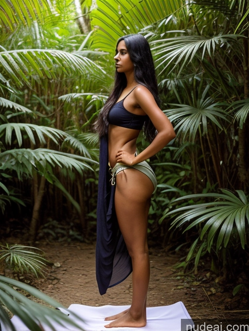 related ai porn images free for One 20s Long Legs Seductive Sorority Indian Tanned Skin Dark Skin Black Hair Long Hair Soft + Warm Jungle Sari Traditional Partially Nude Side View Yoga