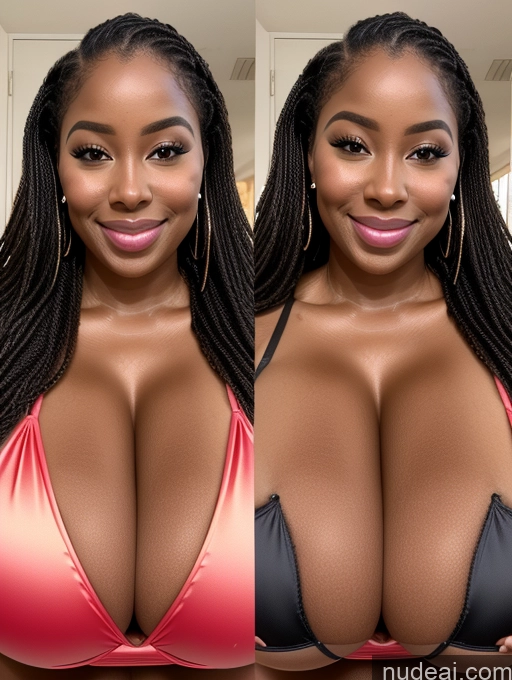 related ai porn images free for One Busty Huge Boobs Perfect Boobs Beautiful Long Hair 30s Happy Laughing Ginger African Close-up View Microkini Satin Cleavage Onoff