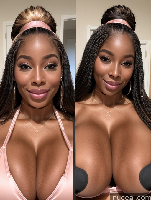 related ai porn images free for One Busty Huge Boobs Perfect Boobs Beautiful Long Hair 30s Happy Laughing Ginger African Close-up View Microkini Satin Cleavage Onoff Bimbo