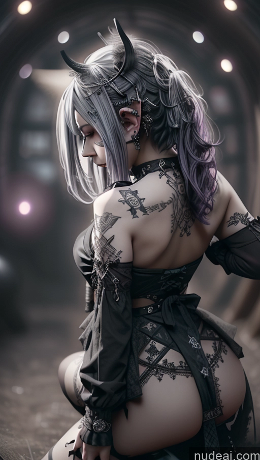 related ai porn images free for Perfect Boobs Busty Big Ass Close-up View Purple Hair Straddling Elf Outfit/Elf Bikini Goth Gals V2 Gothic Punk Girl