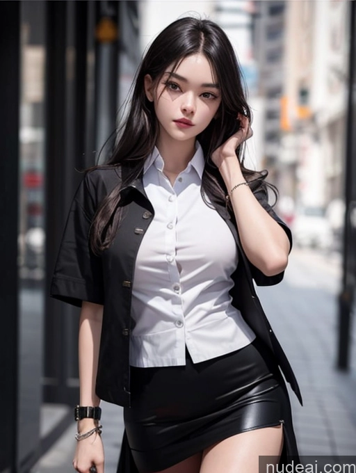 related ai porn images free for Model One Perfect Boobs Skinny 18 Black Hair Long Hair Chinese Thai University Uniform V1 Long Skirt Jacket