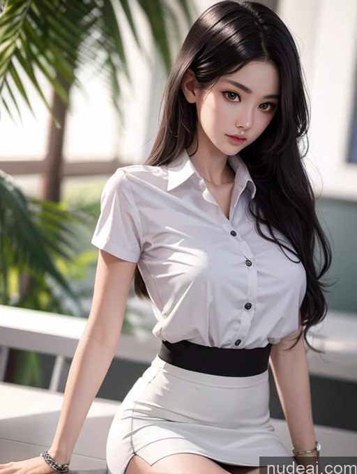 related ai porn images free for Model One Perfect Boobs Skinny 18 Black Hair Long Hair Chinese Thai University Uniform V1