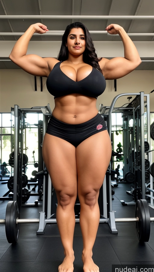 related ai porn images free for Huge Boobs Lipstick Muscular Big Ass Abs Chubby Fairer Skin Black Hair Long Hair Indian Gym T-pose Sari 18