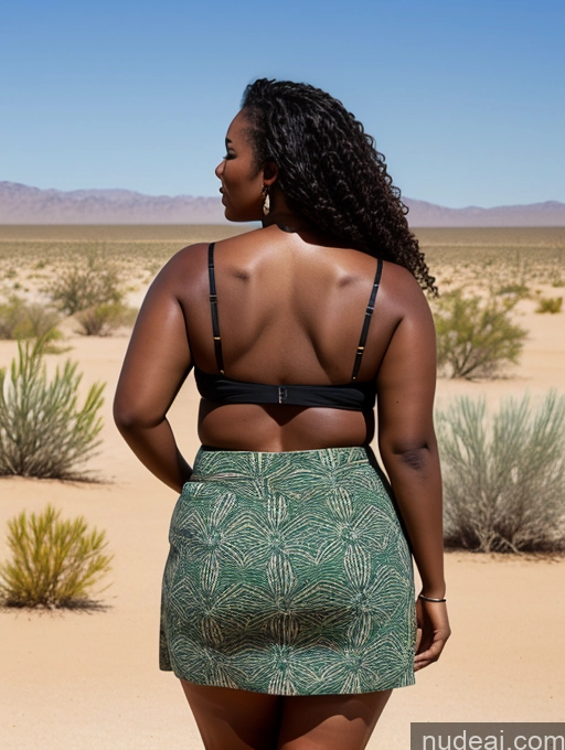 related ai porn images free for Black Chubby 30s Desert Back View Big Ass Mini Skirt