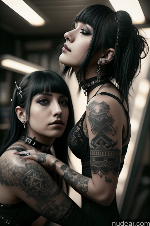 related ai porn images free for Tattoos Beautiful Small Tits Abs Close-up View 18 Bedroom Partially Nude Goth Choker Bra Gothic Punk Girl