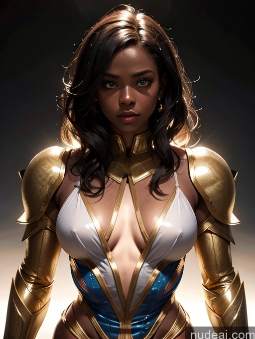 related ai porn images free for Muscular Messy Black Dark Skin Powering Up Gold Jewelry Partially Nude Superhero Sci-fi Armor Science Fiction Style 18 Cleavage Transparent Small Tits Bodybuilder Serious